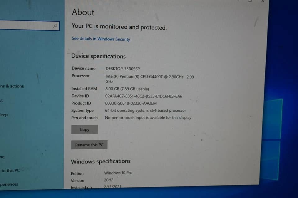 HP ProDesk 400 G4 Computers New 500GB 16GB
