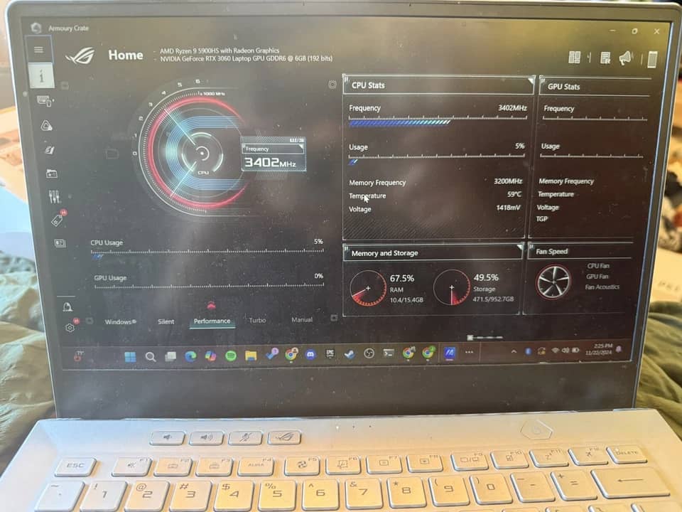 ASUS ROG Zephyrus G14 Computers New 1TB 16GB