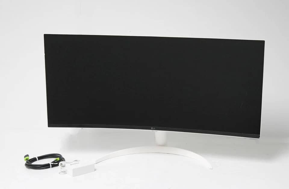 LG 34SR60QC Monitors New White