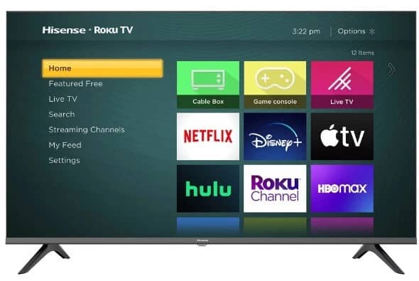 Hisense H4030F TVs New Black