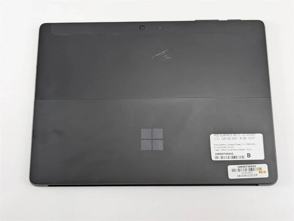 Microsoft Surface Laptop Go 3 Computers Refurbished - Excellent 256GB 6GB