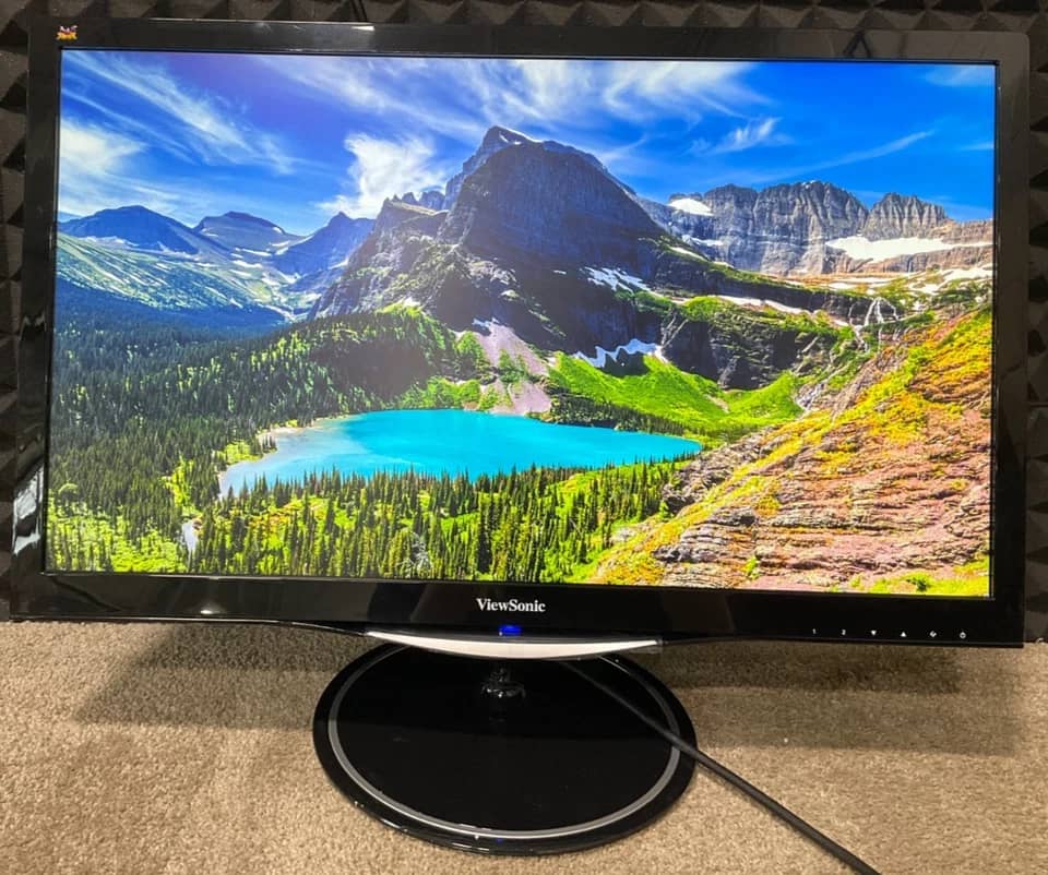 ViewSonic VX2457-MHD Monitors Open-Box Excellent Black