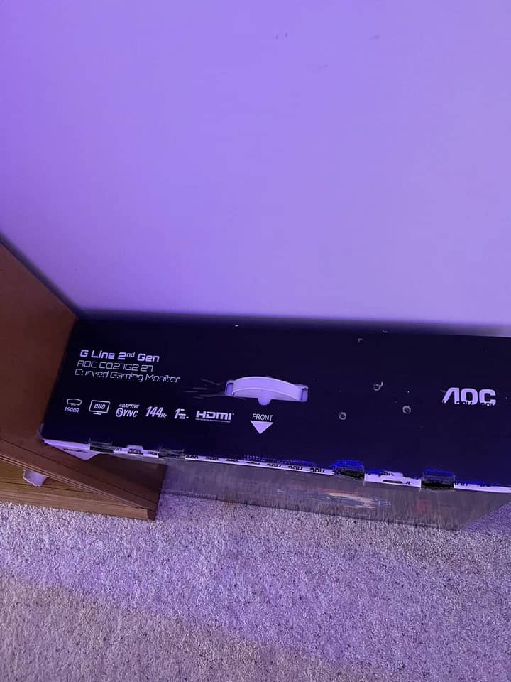 AOC CQ27G2 Monitors New Black