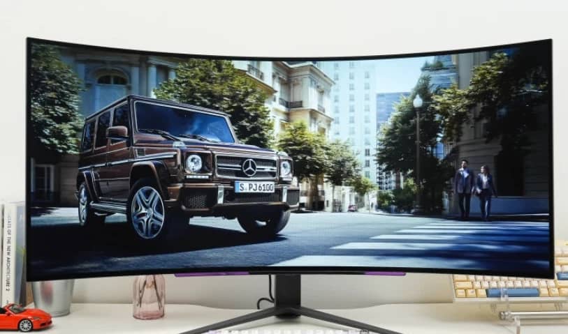 LG 45GS96QB Monitors New Black