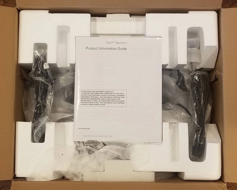Dell E176FP Monitors Used - Good Black