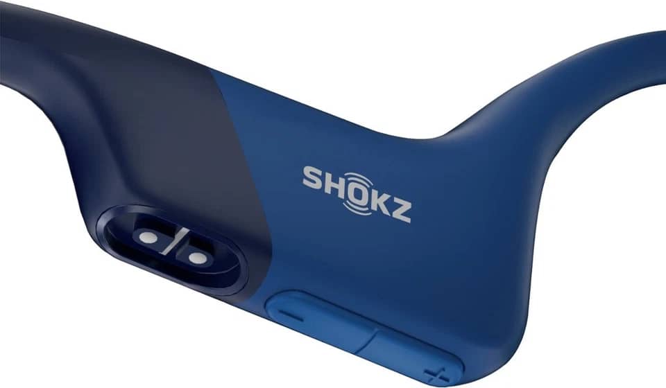 Shokz OpenRun Headphones & Earbuds New Blue