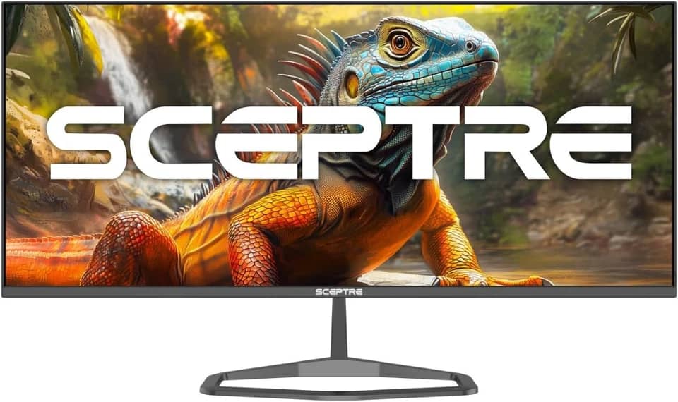 Sceptre E345W Monitors New Black