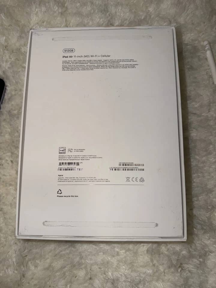 Apple iPad Air M3 Tablets Gray 128GB New