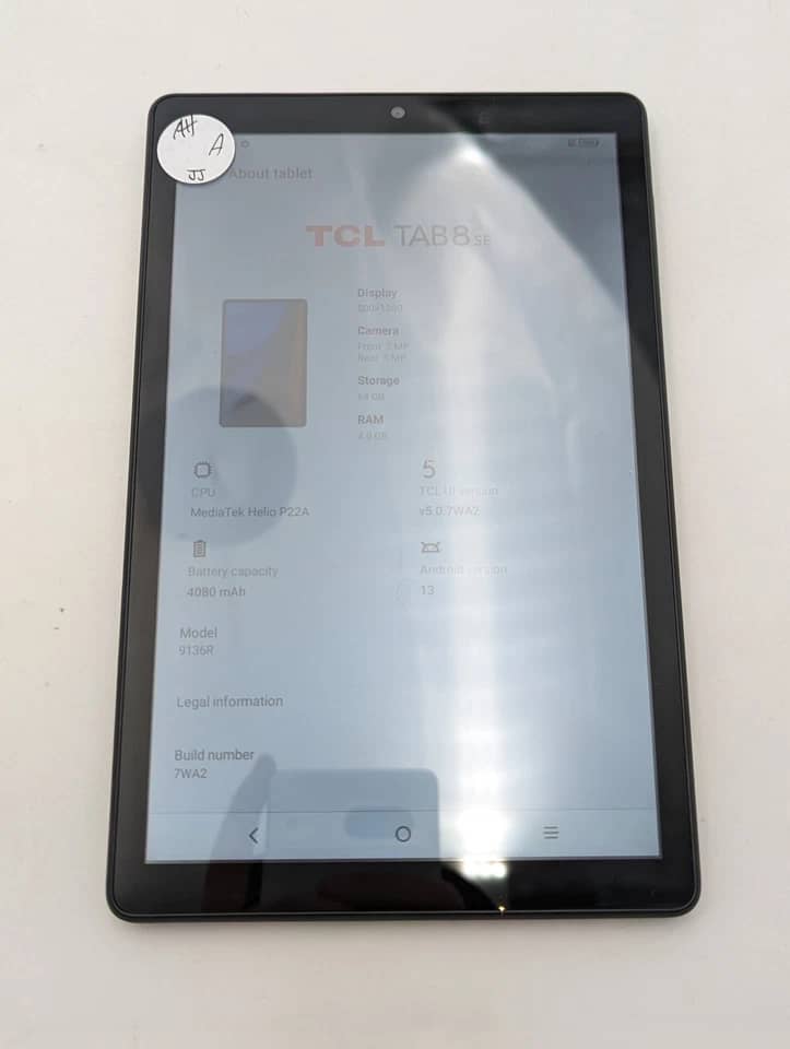 TCL TAB 8 SE Tablets Gray 64GB New
