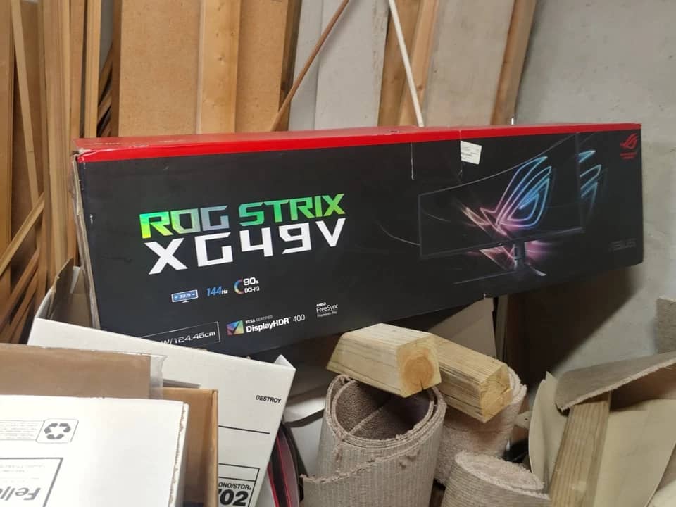 ASUS XG49VQ Monitors New Black