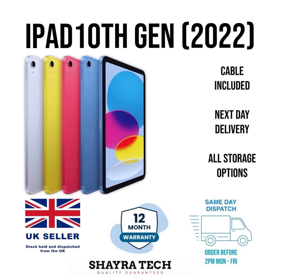 Apple iPad 8th Tablets Silver 128GB New