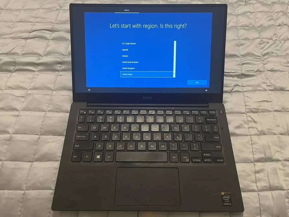 Dell XPS 13 9345 Computers Used - Good 128GB 4GB