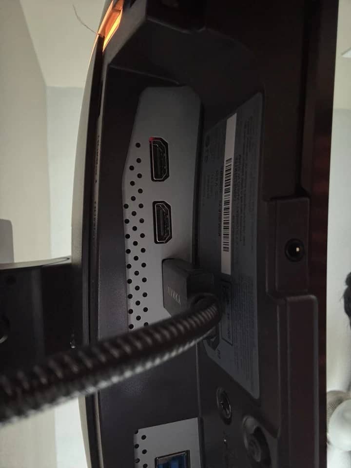 LG 34GS95QE Monitors New Black