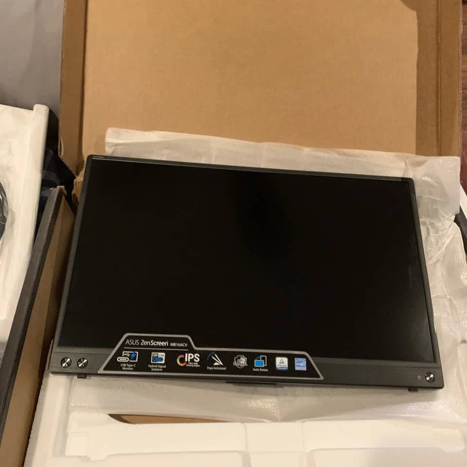ASUS MB16ACV Monitors New Black
