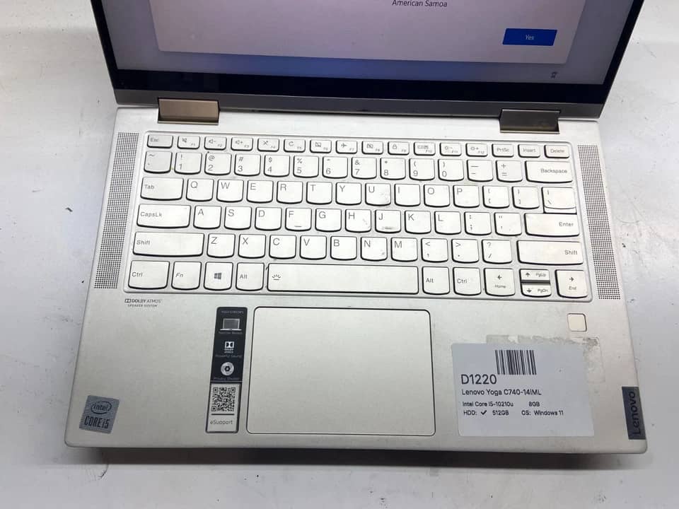 Lenovo Yoga C740 Computers New 256GB 8GB