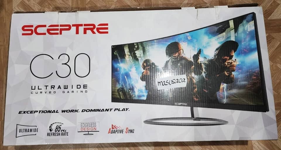 Sceptre C305W Monitors Used - Good Black
