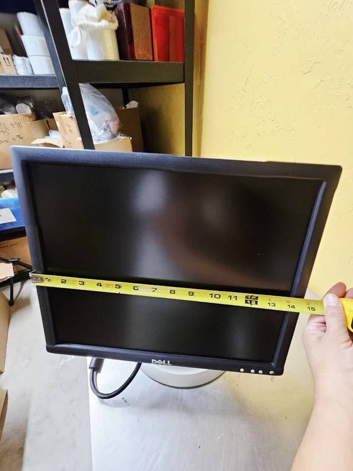 Dell 1704FP Monitors Used - Good Black