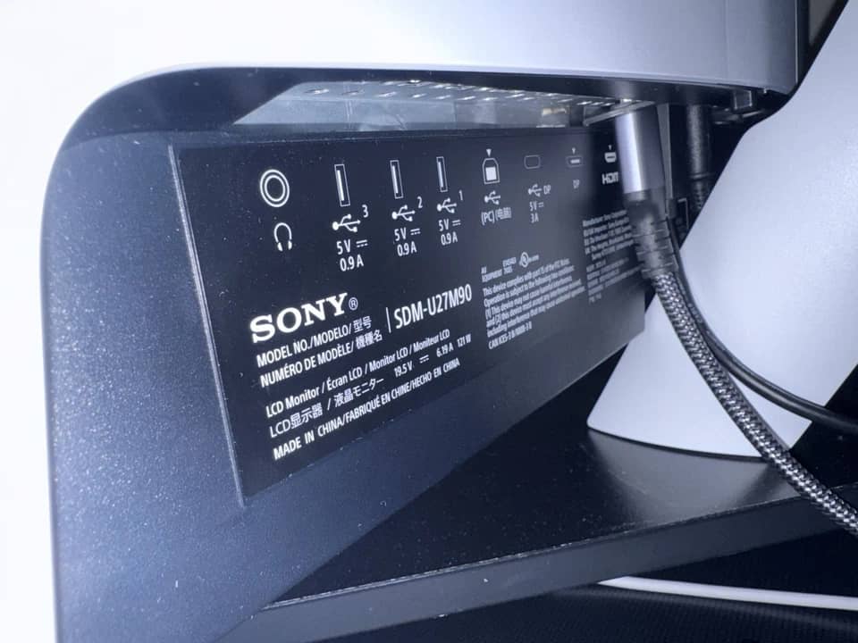 Sony INZONE M9 II Monitors New White