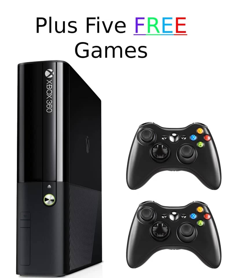 Microsoft XBOX 360 E Video Game Consoles New Black