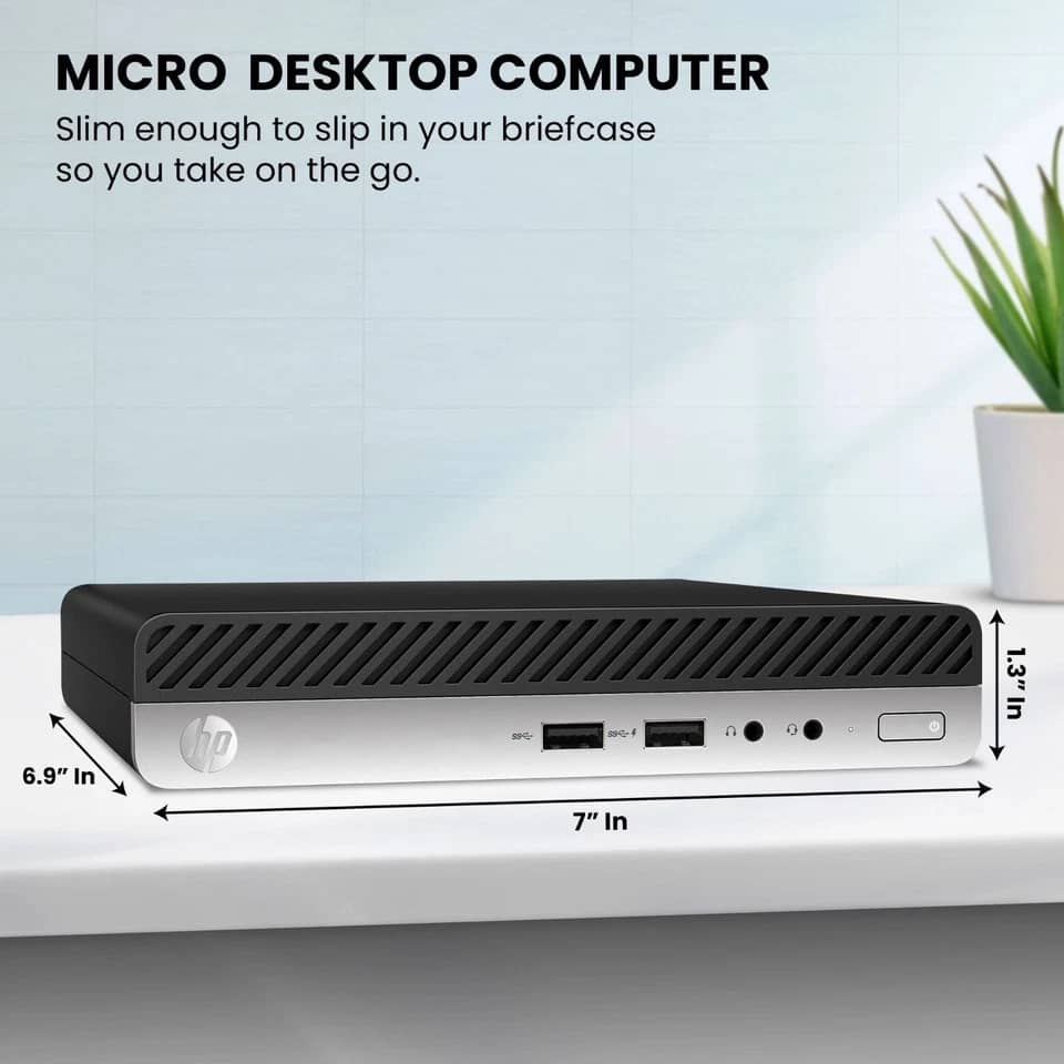 HP ProDesk 400 G5 Computers New 1TB 8GB