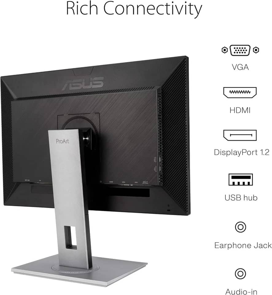 ASUS PA248 Monitors New Black