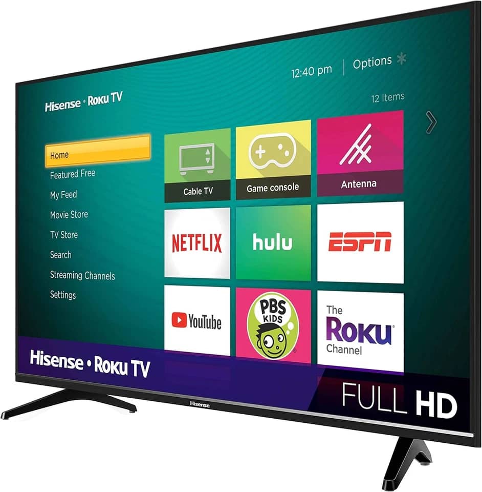 Hisense 43H4030F4 TVs Used - Good Black