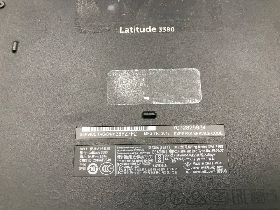 Dell Latitude 3380 Computers Refurbished - Good 256GB 8GB