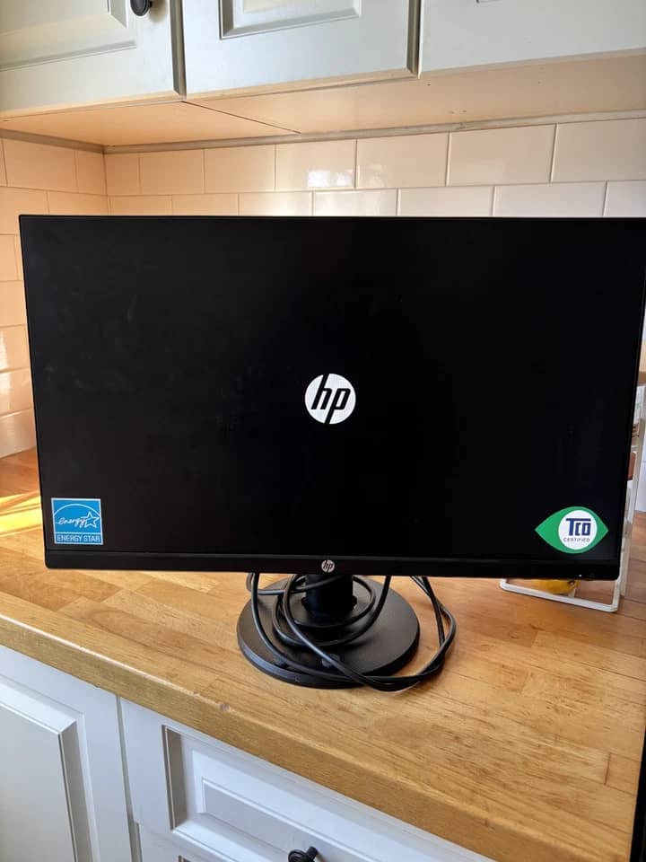 HP P24h G4 Monitors New Black