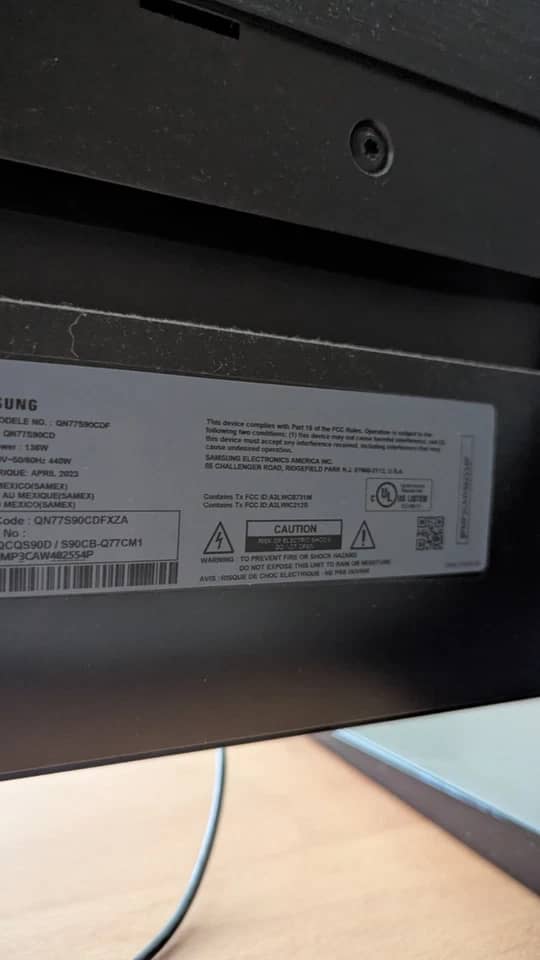 Samsung S90C TVs New Black