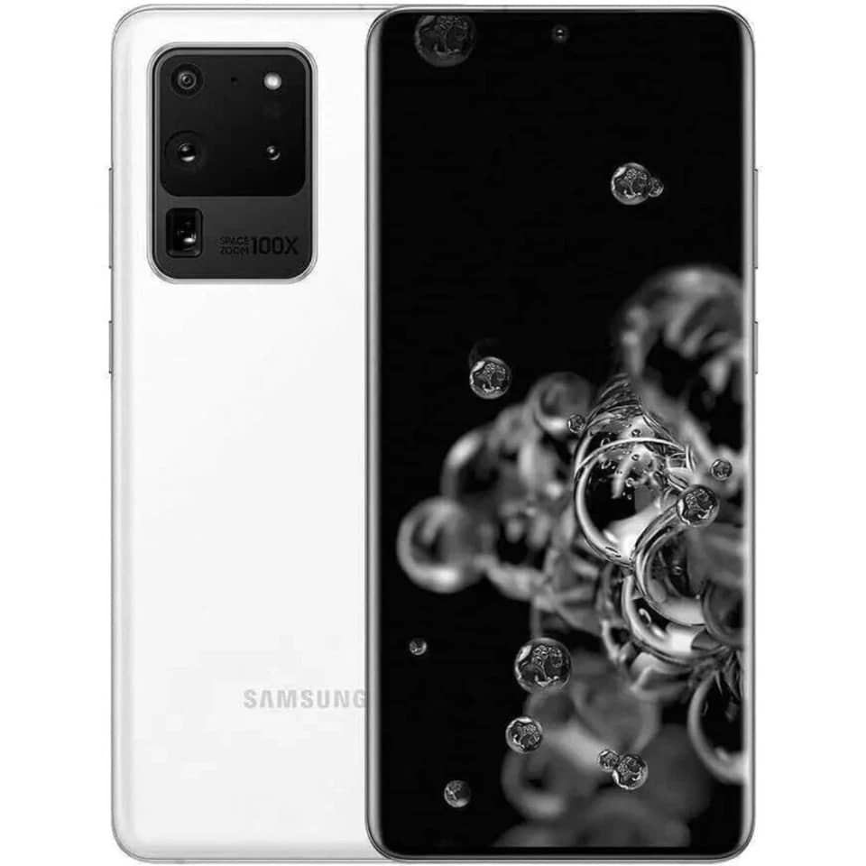 Samsung Galaxy S20 Ultra Cell Phones White 128G New Unlocked