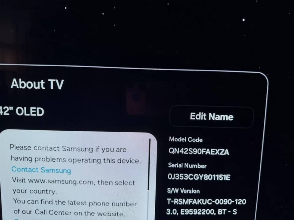 Samsung S90F TVs New Black