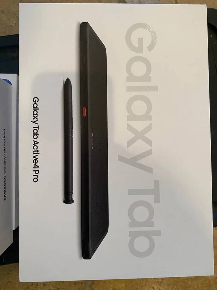 Samsung Galaxy Tab Active4 Pro Tablets Black 64GB New