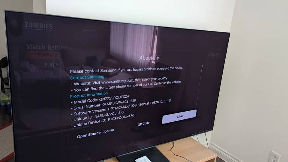 Samsung S90C TVs New Black