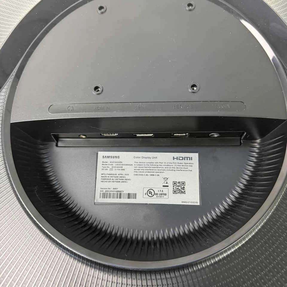 Samsung G55C Monitors New Black