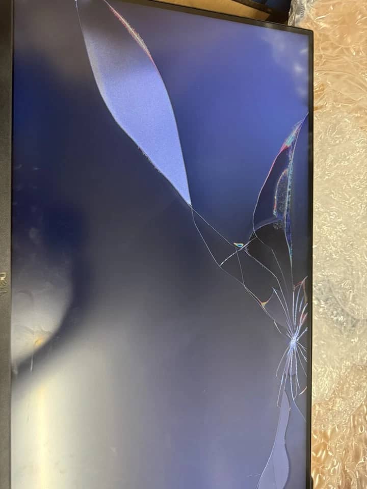 Dell G2724D Monitors For parts or not working Black
