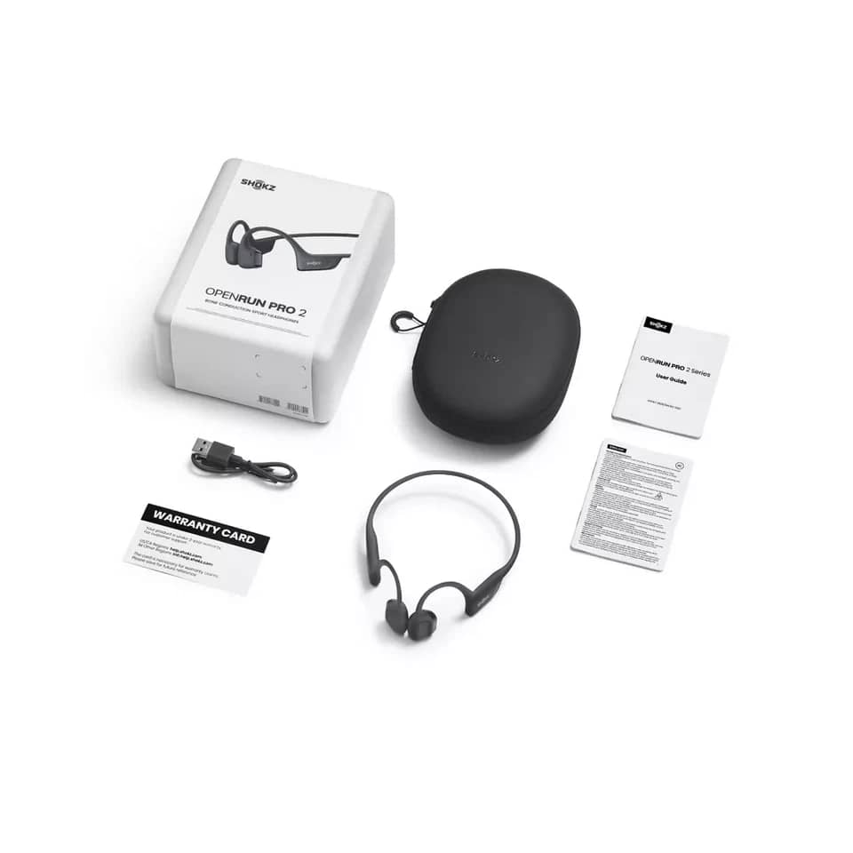 Shokz OpenRun Pro Headphones & Earbuds New Black