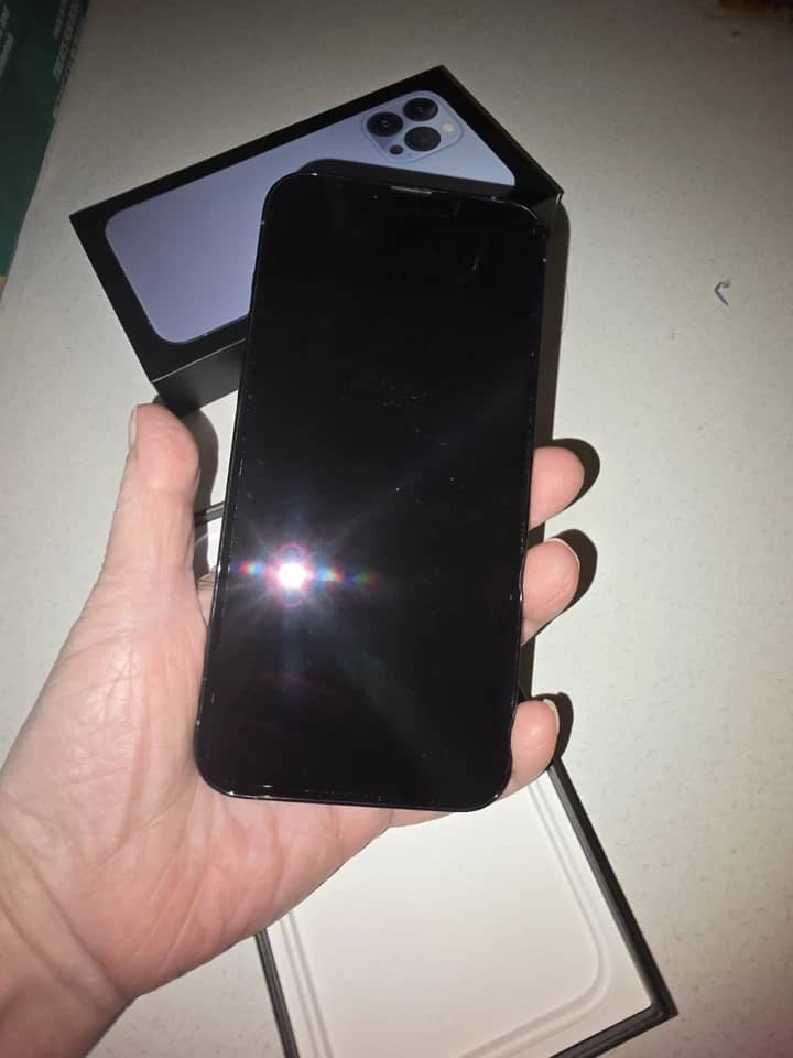 Apple iPhone 13 Pro Max Cell Phones Black 256G New T-Mobile