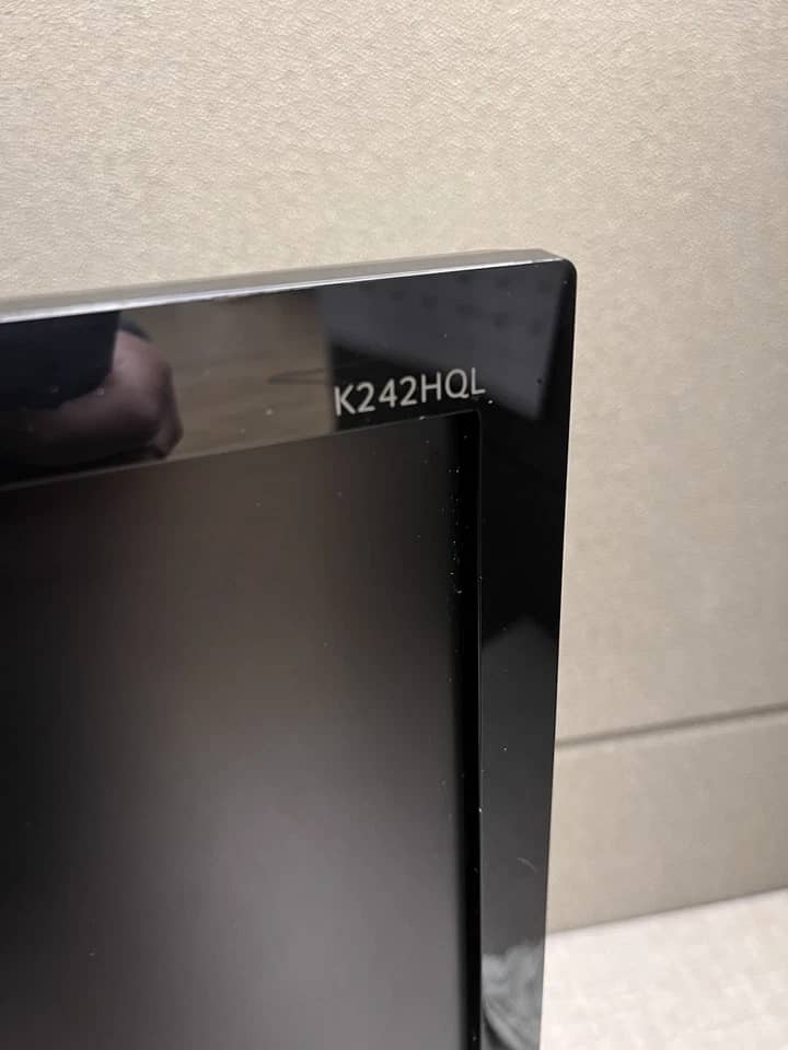 Acer K242HQL Monitors New Black