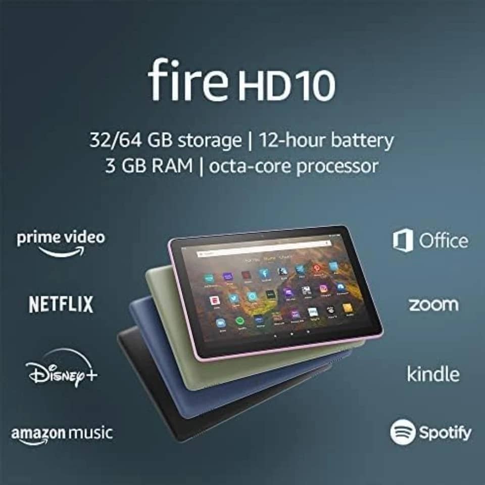 Amazon Fire HD 10 11th Tablets Blue 32GB New