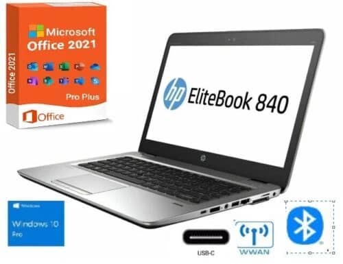 HP EliteBook 840 G4 Computers New 256GB 8GB