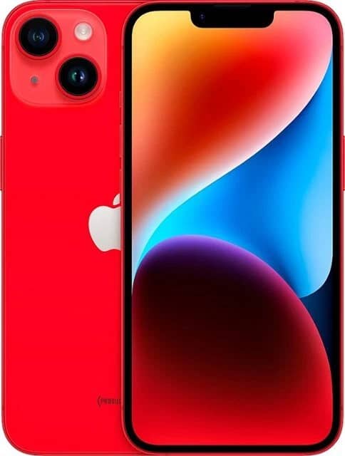 Apple iPhone 14 Cell Phones Blue 128G New T-Mobile