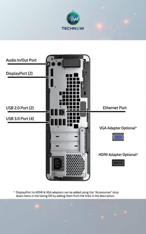 HP ProDesk 600 G3 Computers Refurbished - Excellent 32GB 8GB