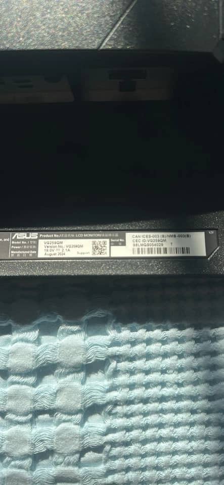 ASUS VG259QM Monitors Open-Box Excellent Black