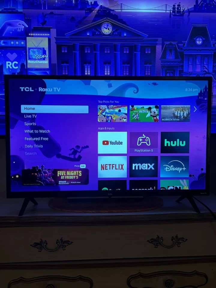 TCL 32s331 TVs New Black
