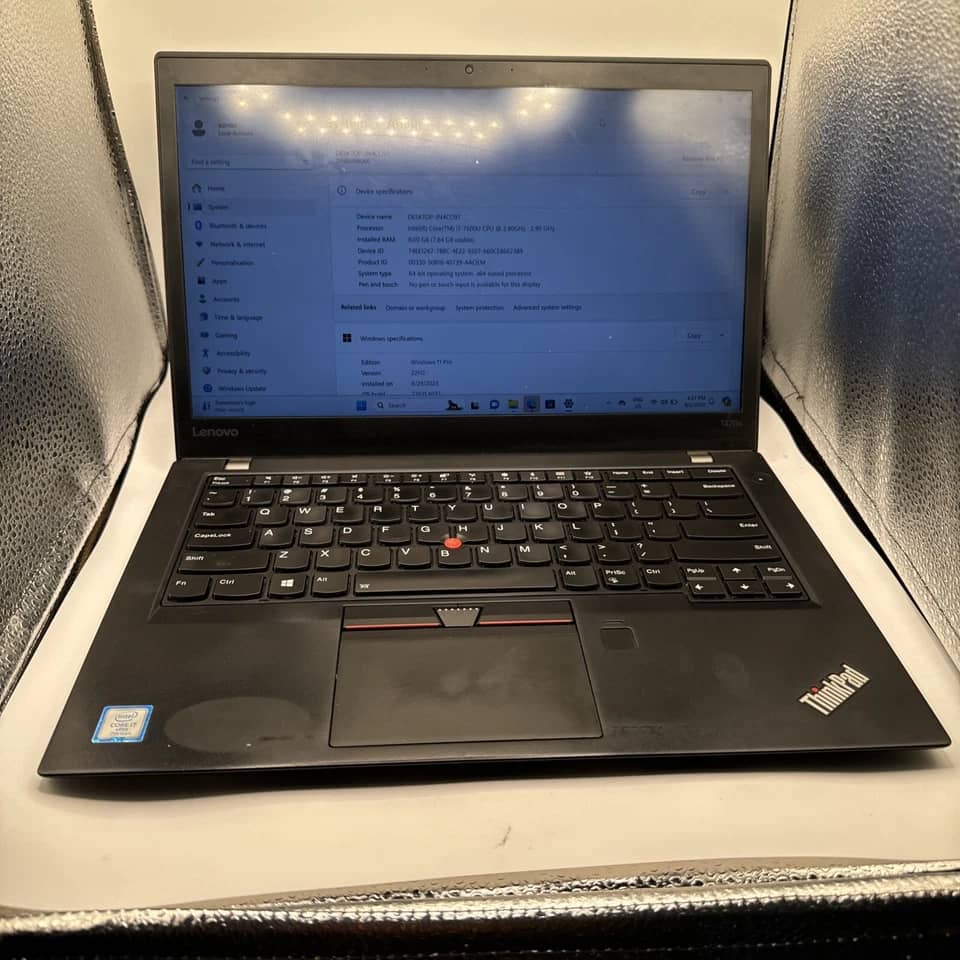Lenovo ThinkPad T470s Computers New 512GB 24GB