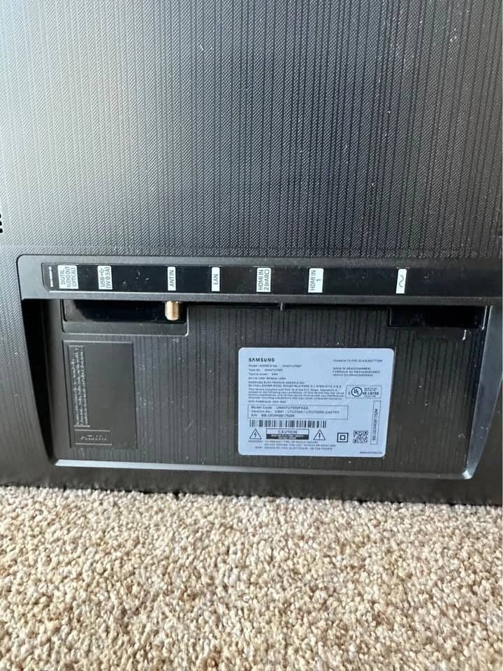 Samsung TU7000 TVs New Black