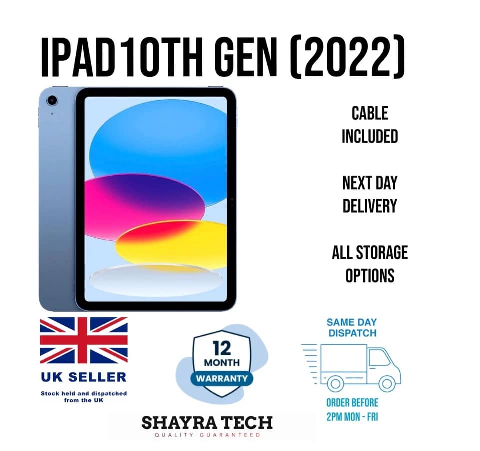 Apple iPad 8th Tablets Silver 128GB New