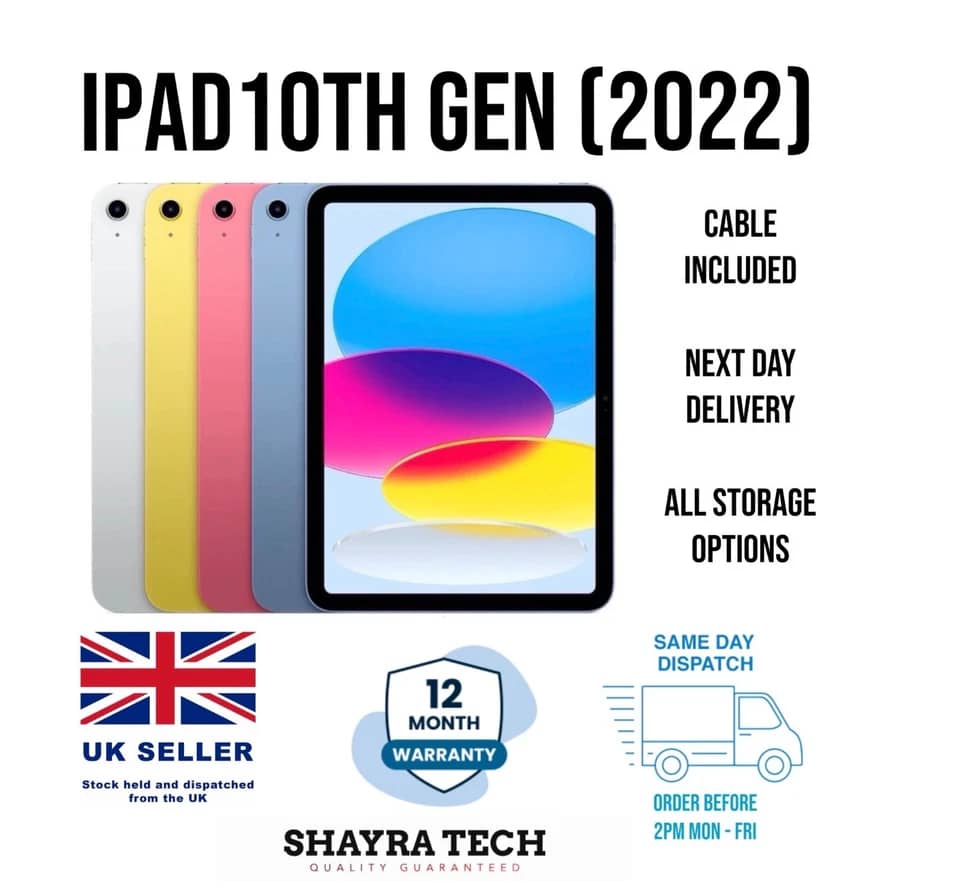 Apple iPad 8th Tablets Silver 128GB New