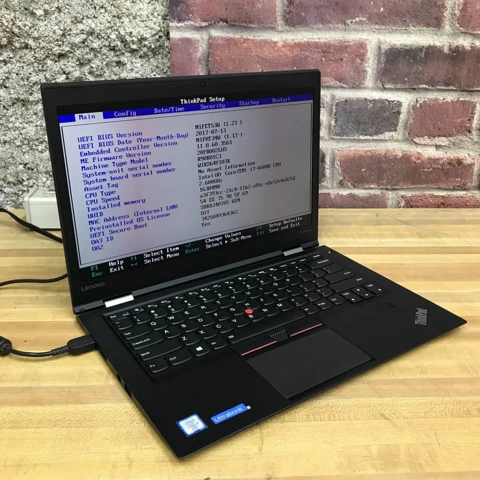 Lenovo ThinkPad X1 Carbon Gen 4 Computers Used - Good Unspecified 8GB