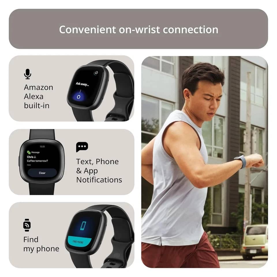Fitbit Versa 4 Smartwatches New Black